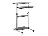 TECHLY 102833 Techly Universal presentation notebook trolley with four shelves, adjustable