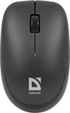 DEFENDER Wireless opt mouse Datum MM-015 black 3 buttons 1200dpi