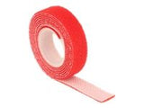 DELOCK Hook-and-loop fasteners L 1 m x W 13 mm roll red