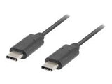 LANBERG CA-CMCM-31CU-0010-BK Lanberg cable USB-C M/M 3.1 1M Black