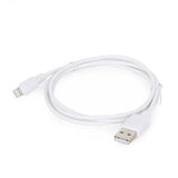 GEMBIRD CC-USB2-AMLM-2M-W USB data sync and charging 8-pin cable 2m white