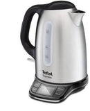 TEFAL Kettle KI240D30 With electronic control, 2400 W, 1.7 L, Stainless Steel, Stainless Steel, 360 rotational base