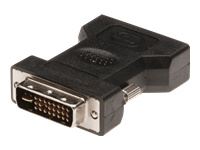 DIGITUS DVI-I to VGA adaptor black DVI-I 24+5 M VGA HD15 F blister