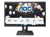 AOC 22E1Q Monitor 21.5inch panel MVA D-Sub/HDMI/DP speakers