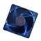 CASE FAN 120MM TRANSP 3PIN+4P/BLUE XF044 XILENCE