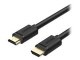 UNITEK Y-C136M Unitek Cable HDMI v2.0 M/M 1m, gold, BASIC, Y-C136M