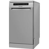 INDESIT Dishwasher DSFO 3T224 C S Free standing, Width 45 cm, Number of place settings 10, Number of programs 9, Energy efficiency class E, Display, Silver