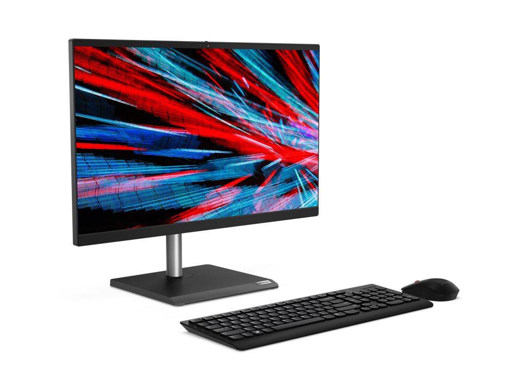 Lenovo Essential V30a-24IIL Raven Black, 23.8 ", IPS, FHD, 1920 x 1080, Matt, Intel Core i5, i5-1035G1, 8 GB, SSD 256 GB, Intel UHD, No Optical drive, Windows 10 Pro, 802.11ax, Bluetooth version 5.0, Keyboard language English, Warranty 12 month(s)