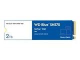 WD Blue SSD SN570 NVMe 2TB M.2 2280 PCIe Gen3 8Gb/s internal single-packed