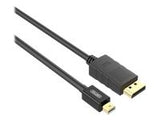 UNITEK Y-C612BK Unitek Cable miniDisplayPort to DisplayPort M/M, 3m; Y-C612BK