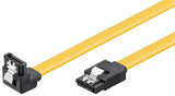 SATA cable Goobay PC data cable; 6 Gbps; 90� clip 95020