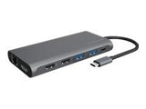 ICYBOX IB-DK4050-CPD Docking Station 12-in-1 USB Type-C dock with PD 100 W