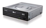 H.L Data Storage DVD-Writer HH Retail type GH24NSD6 Internal, Interface SATA, DVD�R/RW, CD read speed 48 x, CD write speed 48 x, Black, Desktop