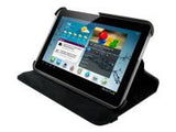 4WORLD 09111 4World Protective Case/Stand for Galaxy Tab 2, Rotary, 7, black