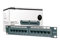 DIGITUS Patch Panel Cat5e 12-Port 10inch shielded