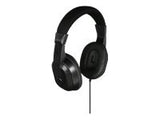 HAMA Thomson HED4407 TV headphones over-ear long cable 6.3 mm adapter black
