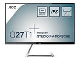 AOC Q27T1 27inch Ultra Slim with QHD Resolution 2560x1440 panel IPS FreeSync HDMI/DP