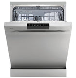 Gorenje Dishwasher GS620E10S Free standing, Width 60 cm, Number of place settings 14, Number of programs 4, Energy efficiency class E, Display, Grey metallic