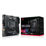 Asus ROG Strix B550-I Gaming Processor family AMD, Processor socket AM4, DDR4, Memory slots 2, Supported hard disk drive interfaces M.2, SATA, Number of SATA connectors 4, Chipset AMD B,  Mini ITX