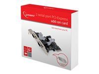 GEMBIRD SPC-22 Gembird PCI Express card > 2x serial (low profile)