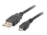LANBERG CA-USBM-10CC-0005-BK Lanberg cable USB 2.0 micro AM-MBM5P 50cm black