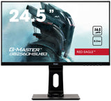 Iiyama Red Eagle Gaming Monitor G-Master GB2560HSU-B3 24.5 ", TN, 1920 x 1080 pixels, 16:9, 0.5 ms, 400 cd/m�, Black, 165 Hz, HDMI ports quantity 1