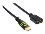 TECHLY 106862 Monitor extension cable HDMI-HDMI M/F 5m Ethernet 4K 60Hz black