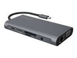 ICYBOX IB-DK4040-CPD Docking Station USB Type-C 3xUSB HDMI 4k 30Hz VGA SD/microSD