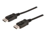 ASSMANN cable Displayport 3m AWG28 2xshielded 20-pin black