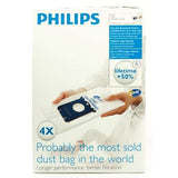 Philips disposable dust bag FC8021/03 Dust Bag 4pcs