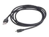 NATEC NKA-0428 Natec USB 2.0 micro USB cable AM-MBM5P 1,8M, black, blister