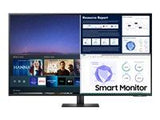 LCD Monitor|SAMSUNG|S43AM700U|43"|Business/TV Monitor/Smart/4K|Panel VA|3840x2160|16:9|60Hz|8 ms|Speakers|Tilt|Colour Black|LS43AM700UUXEN