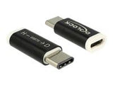 DELOCK Adaptor USB 2.0 Micro-B female (host) > USB Type-C 2.0 male (device) black