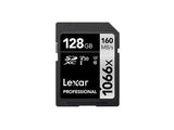 Lexar Professional 1066x SDXC UHS-I SDXC, 128 GB, Silver, Class 10, U3, V30, 120 MB/s, 160 MB/s