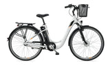 Telefunken Multitalent RC830, City E-Bike, Motor power 250 W, Wheel size 28 ", Warranty 24 month(s), White
