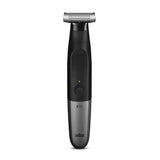 Braun Beard trimmer XT5200  Operating time (max) 50 min, Built-in rechargeable battery, Black/Silver, Cordless or corded