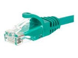 NETRACK BZPAT025UG Netrack patch cable RJ45, snagless boot, Cat 5e UTP, 0.25m green