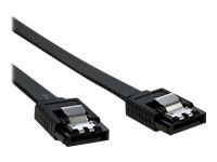 QOLTEC 50582 Qoltec Cable SATA III M/ SATA III M | 0.5m | Black
