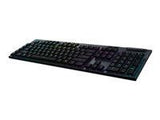 LOGITECH G915 LIGHTSPEED Wireless RGB Mechanical Gaming Keyboard GL Tactile carbon US INTNL INTNL