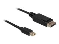 DELOCK 82698 Delock cable Displayport (M) -> Displayport mini (M) 1m