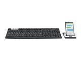 LOGITECH K375s Multi-Device Wireless Keyboard and Stand Combo (US/Intl)