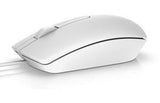 MOUSE USB OPTICAL MS116/WHITE 570-AAIP DELL