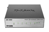 D-Link Switch DES-1005D Unmanaged, Desktop, 10/100 Mbps (RJ-45) ports quantity 5, Power supply type Single