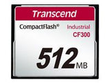 TRANSCEND 512MB CF Card 300x UDMA5 Type I SLC Industrial