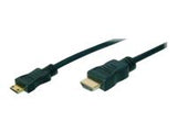 ASSMANN HDMI High Speed connection cable type C - type A M/M 2.0m Ultra HD 24p gold bl