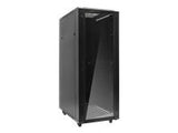 NETRACK 019-420-66-011-Z server cabinet RACK 19inch 42U/600x600mm ASSEMBLED glass door - grey