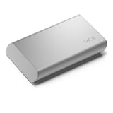 LACIE Portable SSD USB-C 1TB external portable SSD inc rescue service Moon Silver