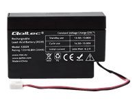QOLTEC AGM battery 12V 0.8Ah max. 12A