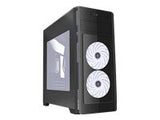 GEMBIRD CCC-FC-1000W ATX case Fornax 1000W - white led fans USB 3.0