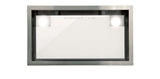 CATA Hood GC DUAL A 75 XGWH Canopy, Energy efficiency class A, Width 79.2 cm, 820 m³/h, Touch control, LED, White glass